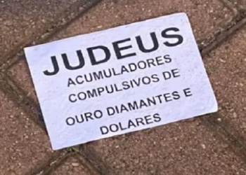 Panfletos contra os judeus na Barra da Tijuca