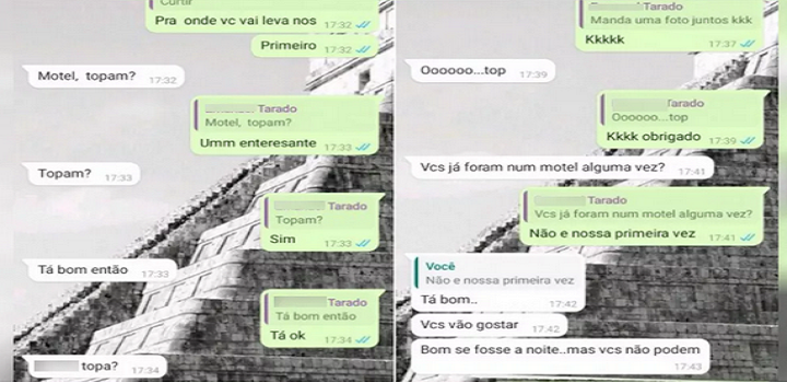 PM envia mensagens para menino