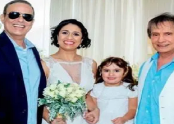 Roberto Carlos deixa isolamento pela primeira vez para o casamento do filho Dudu Braga em SP
