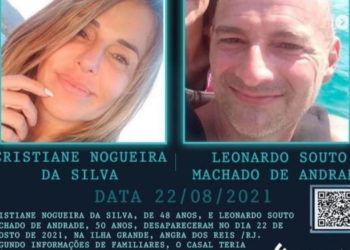 Polícia Civil suspeita que o barco onde estava o casal desaparecido em Angra dos Reis tenha afundado