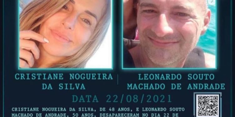 Polícia Civil suspeita que o barco onde estava o casal desaparecido em Angra dos Reis tenha afundado