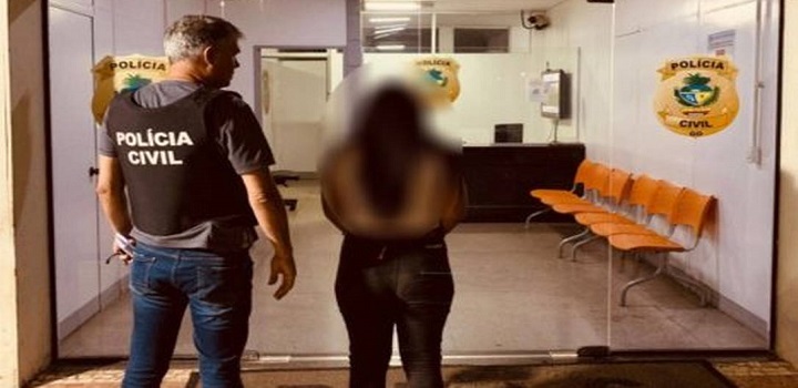 A Polícia Civil de Goiás (PC-GO) prendeu em flagrante uma mulher, de 24 anos, suspeita de se passar pela irmã de uma juíza de Minas Gerais e solicitar à vítima um depósito de R$ 7.850