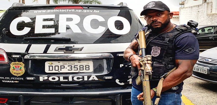 delegado Carlos Alberto da Cunha é suspeito de usar a estrutura da Polícia Civil de São Paulo para atrair seguidores