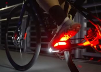 A Redshift, empresa de acessórios para bikes, lançou o Arclight, que usa módulos de luz magnética integrados aos pedais