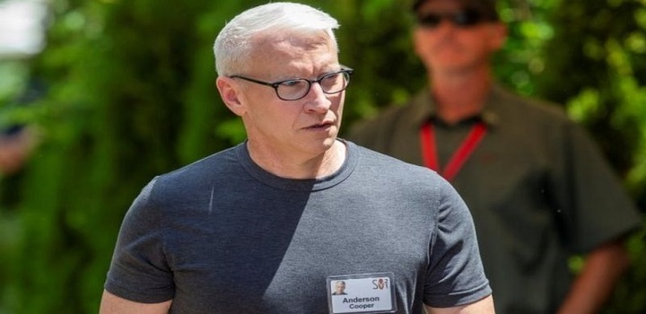 Apresentador americano Anderson Cooper disse que não deixará sua fortuna para seu filho (Foto: Divulgação Reuters)