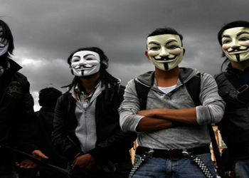 Interessados em participar do Anonymous não precisam ser da área de Tecnologia da Informação, mas sim concordar e defender os mesmos ideais do coletivo. (Foto: Divulgação)