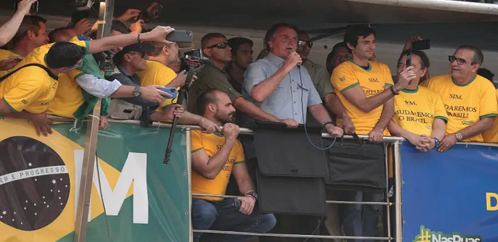 Discursos de Bolsonaros em 7 de setembro