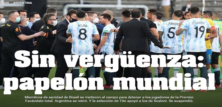 Brasil e ARgentina suspenso