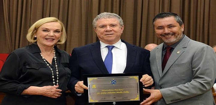 Celso (centro) era acionista da Cosan (Câmara de Piracicaba/Divulgação)