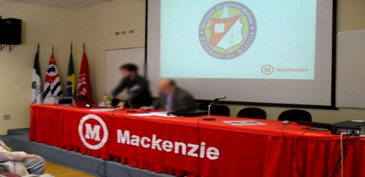 Estudante de Direito do Mackenzie aparece com suástica formada por seringas para protestar contra vacinação