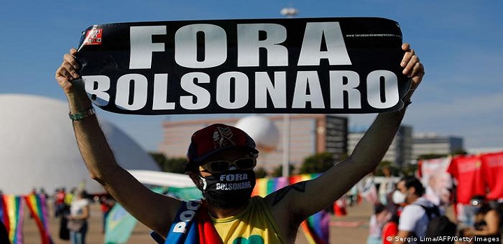 Protestos foram convocados pelo Movimento Brasil Livre (MBL) e o Vem pra Rua, que apoiaram Bolsonaro em 2018 e depois romperam com presidente