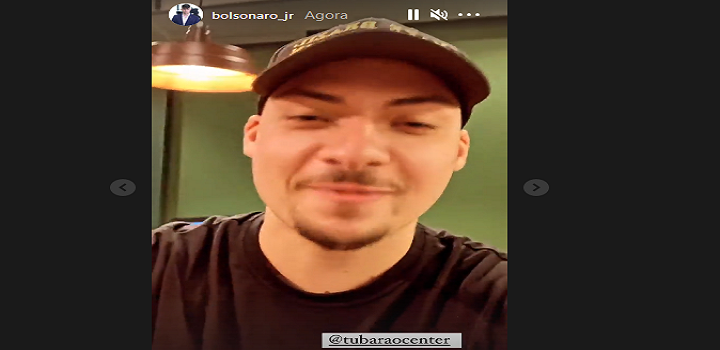 Jair Renan publica video de armas nas redes sociais