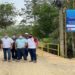 prefeito de Macaé, Welberth Rezende, esteve no Sana, nesta quinta-feira (30), onde acompanhou ações de melhorias de infraestrutura que estão sendo realizadas no distrito.
