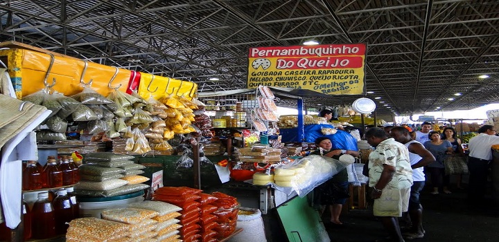 Mercado Municipal de Campos, RJ, completa 100 anos nesta quarta-feira (15) (Foto: Mapio,net)