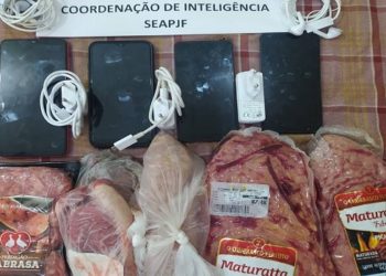 Quatro celulares foram encontrados, nesta terça-feira, dia 28, nas celas e galerias onde o ex-garçom Glaidson Acácio dos Santos, conhecido como "Faraó dos bitcoins", está preso