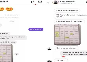 Leonardo Rodrigues de Moraes, de 34 anos, teve a conta invadida ao clicar em um link da suposta rifa solidária