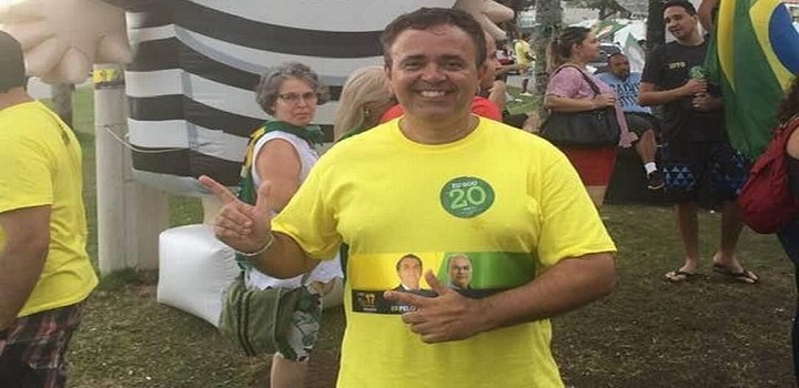 Apoiador do presidente Jair Bolsonaro, o procurador de Justiça Marcelo Rocha Monteiro,