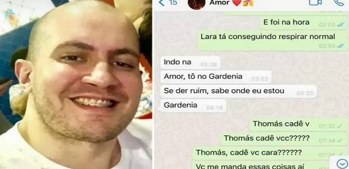 Thomas de Souza Barros deixou o bar da família, no bairro do Pechincha, onde trabalhava, após fechá-lo já na madrugada de domingo