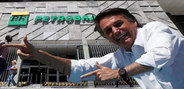“Uma das gasolinas mais baratas do mundo é a nossa”, diz Bolsonaro