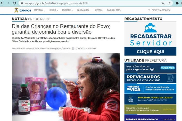 Wladimir Garotinho: Imagens mostram abuso do poder na Prefeitura de Campos-RJ