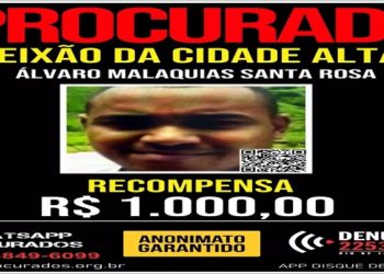 Peixão da Cidade Alta, chefe do tráfico no Complexo de Israel é procurado pela polícia