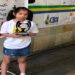 Elisa Feng foi campeã feminina do sub-9 do Campeonato Brasileiro de Xadrez Escolar 2021. Ela é de Santos, litoral de São Paulo.