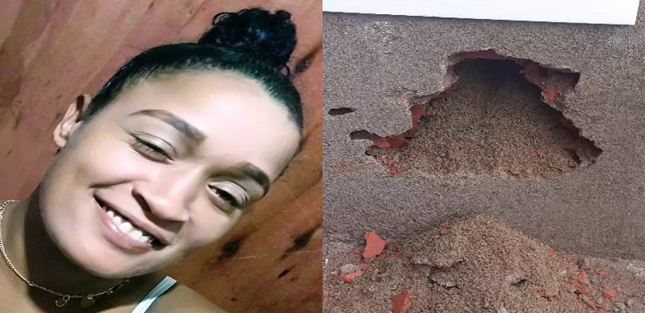 Jovem é concretada em Parede no litoral de SP