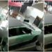 Um homem foi flagrado agredindo a própria esposa em Araraquara, no interior de São Paulo. A mulher estava grávida de oito semanas no momento do ataque e segurava no colo a filha de 2 anos do casal.