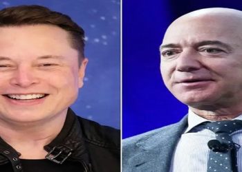 Elon Musk e Jeff Bezos, mais ricos do mundo na atualidade