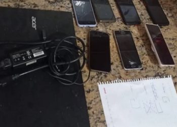 Policiais civis da 126ª DP (Cabo Frio) fizeram nesta quinta-feira uma operação para cumprimento de mandados de busca e apreensão contra Guilherme Cunha Veiga da Silva