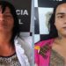 Mãe e filha foram presas por envolvimento em morte de homem — Foto: Reprodução/TV Gazeta