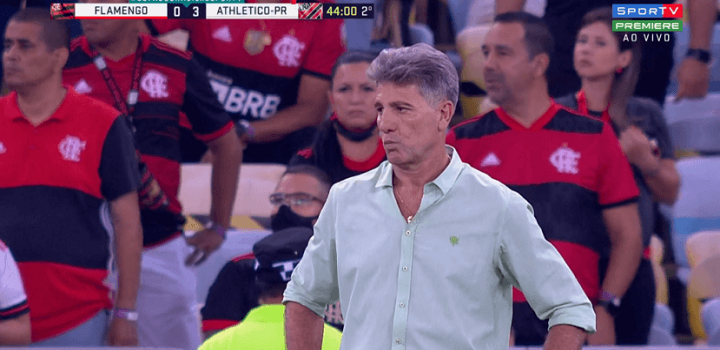 Flamengo é eliminado, torcida detona Renato Gaúcho e provoca: “Olê, Mister”