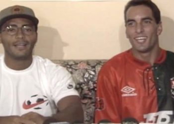 Nkva briga de Edmundo e Romário