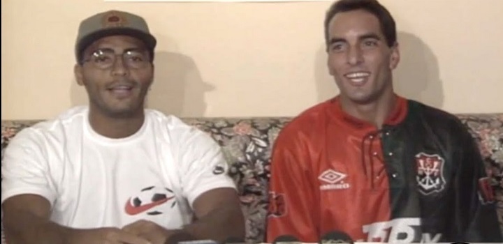 Nkva briga de Edmundo e Romário