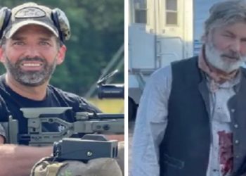 Filho de Trump causa revolta ao ironizar Alec Baldwin por tiro acidental que matou diretora em set