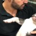 Giuliano Conte com o cachorro Weiser Foto: Arquivo pessoal
