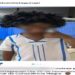 Pintadas de preto, crianças brancas participam de evento em escola no TO