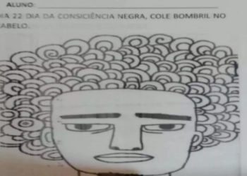 A professora que pediu que alunos usassem palha de aço para representar o cabelo de um homem negro em um desenho, em uma escola de Ribeirão das Neves, na Região Metropolitana de Belo Horizonte, pediu desculpas e disse que "não quis ofender ninguém".