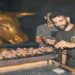 Ong faz churrasco para moradores de rua em SP
