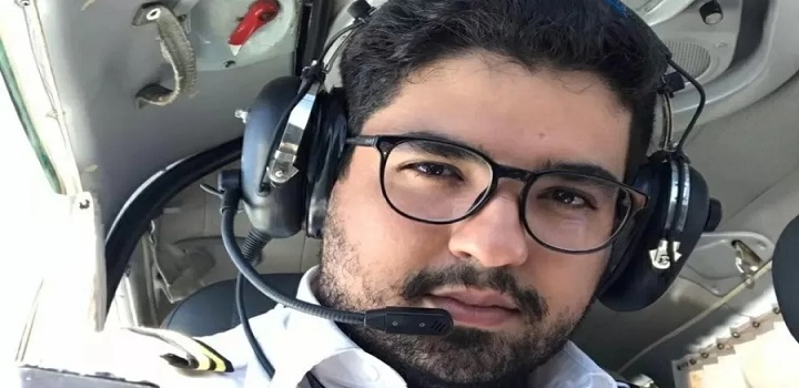 família identificou que o corpo encontrado na região de Ubatuba, onde caiu um avião bimotor na noite da última quarta-feira (24), era de Gustavo Carneiro
