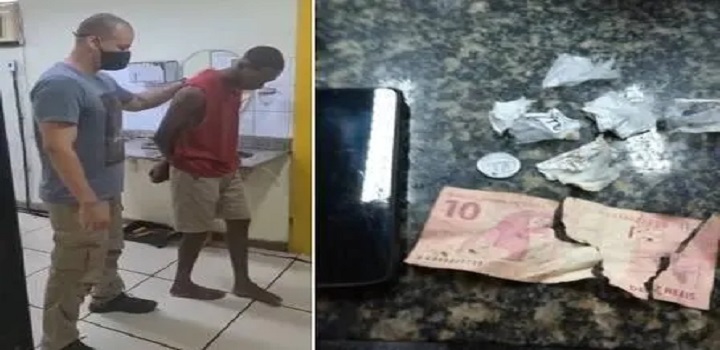 Paolla Serra sex., 5 de novembro de 2021 9:09 AM·2 min de leitura Preso em flagrante por tráfico de drogas, Imerson Acácio da Silva, conhecido como Trakinas, de 29 anos, irmão do ex-garçom e empresário Glaidson Acácio dos Santos, o "Faraó dos Bitcoins", tem 19 anotações criminais