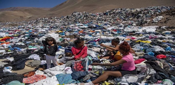 Lixão no Deserto de Atacama