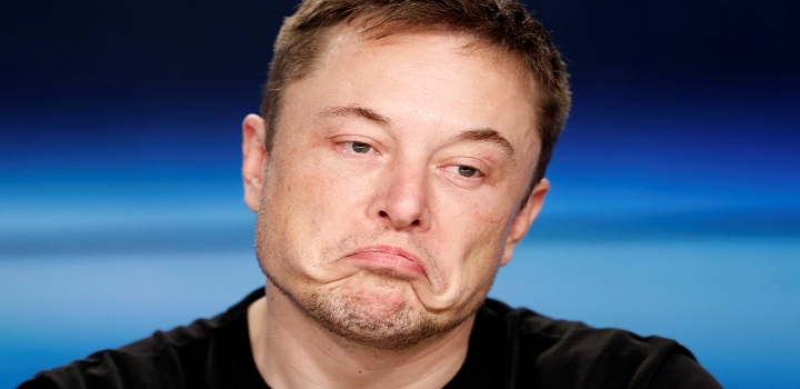 queda da tesla