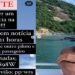 Postagem informa que aeronave de prefixo PP-WRS, com três pessoas, precisou realizar pouso de emergência sobre a água na região de Paraty