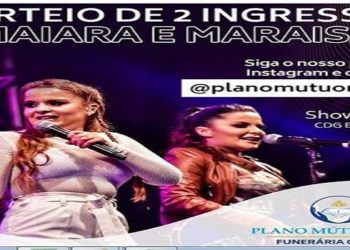 Funerária sorteia ingressos para show de Maiara e Maraisa