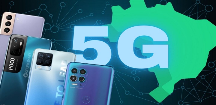 Smartphones que funcionarao o 5G