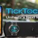 Smartphone Tick Tock 5 g com tela na traseira