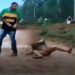 Um jovem foi amarrado e puxado por uma estrada de terra após uma cavalgada realizada no último sábado (18), em Alto Paraíso de Goiás