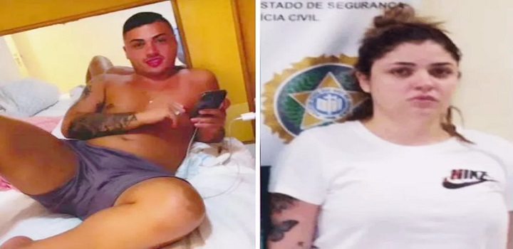 Yasmin Navarro aparecer para a Polícia Civil do Rio de Janeiro como estelionatária, quando foi presa com um grupo em julho desse ano, ele já figurava como participante de uma organização criminosa responsável por aplicar o chamado “golpe do motoboy”