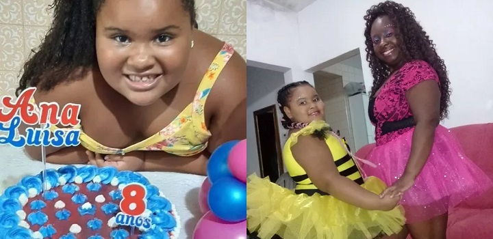 mãe defendeu a liberação dos imunizantes para as crianças, e contou que a filha não tinha diagnóstico de comorbidades.